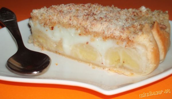 Skrytý banánový koláč